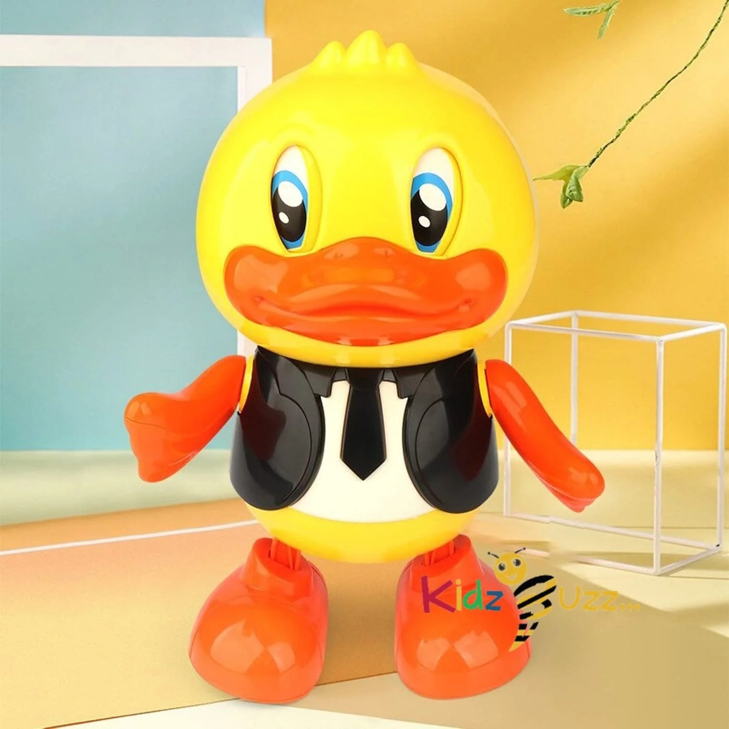 Duck Gentleman Toy for Kids with Flashing Lights and Musical Sounds