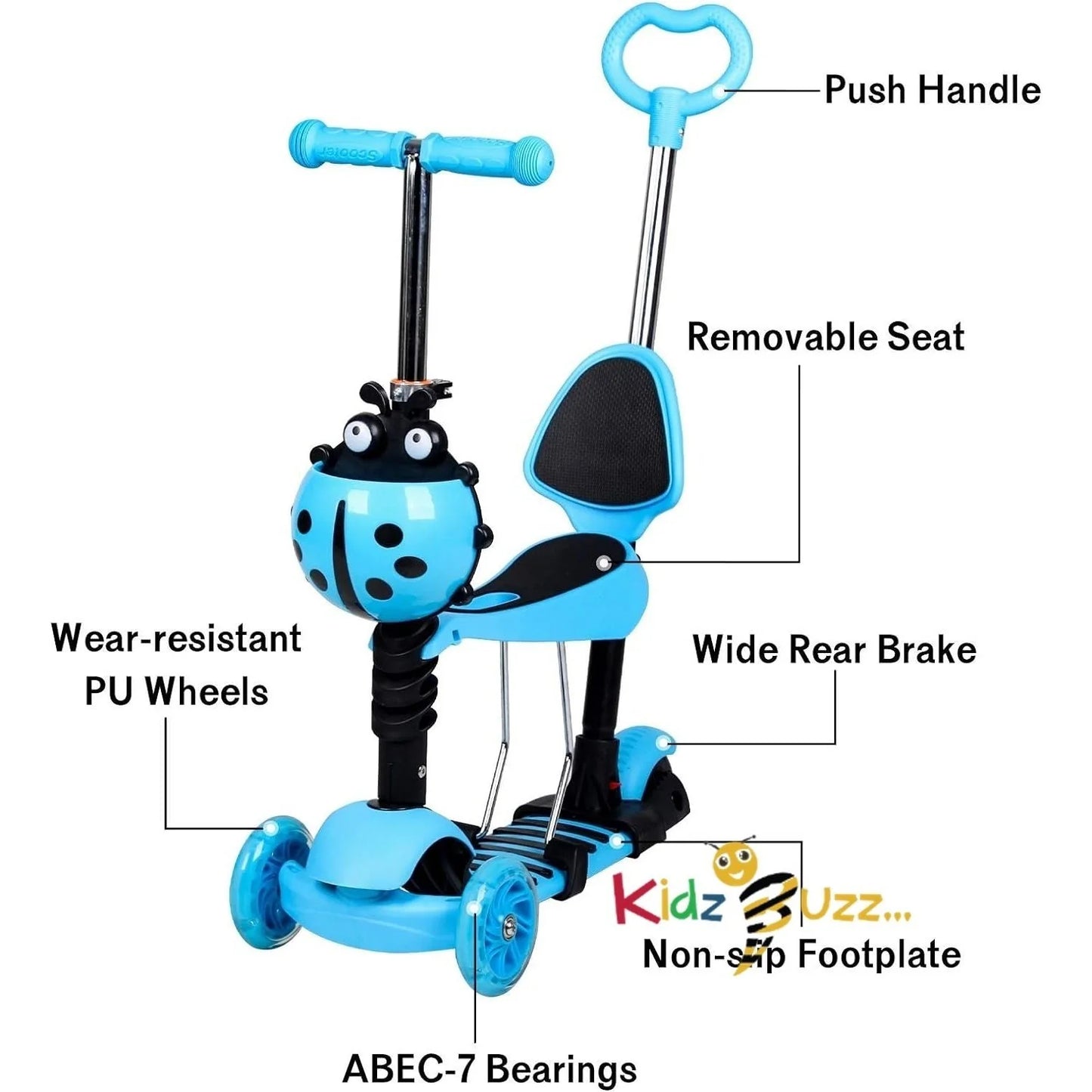 5 in 1 Scooter For Kids