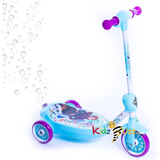 Huffy Disney Frozen Bubble Electric Scooter For Kids 3-5 Years