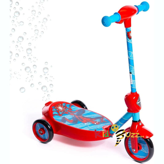 Huffy Marvel Spiderman Bubble Electric Scooter For Kids 3-5 Years