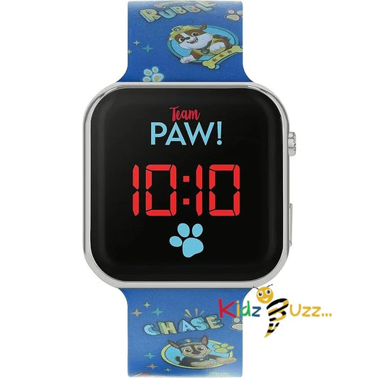 Paw Patrol Blue Strap LED Watch