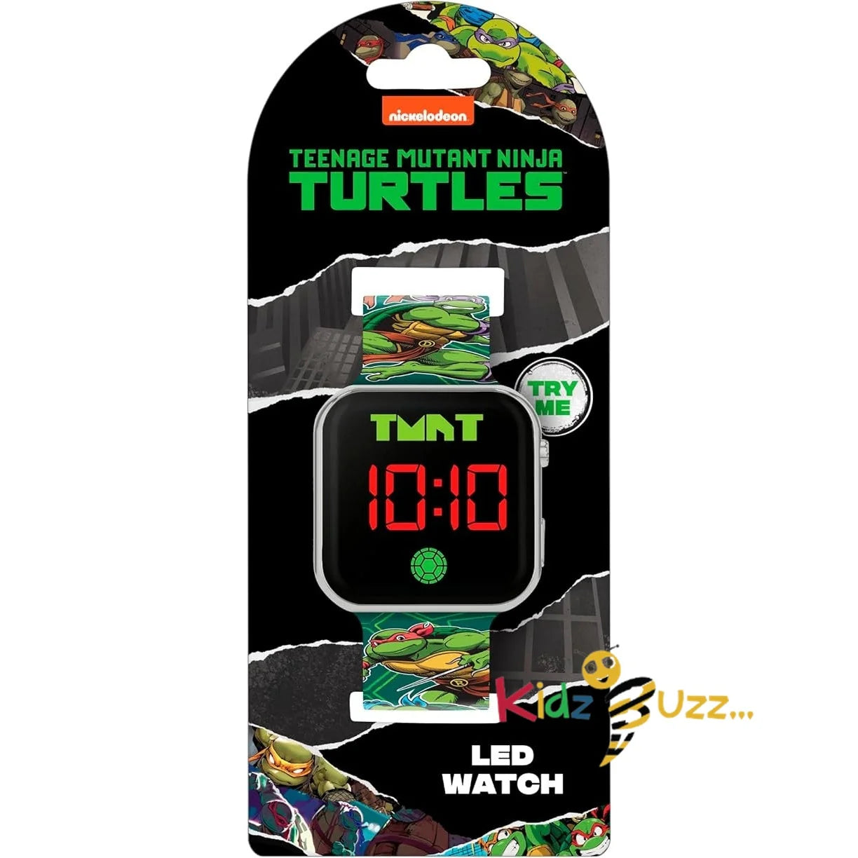 Ninja Turtles LED Strap Watch For Kids