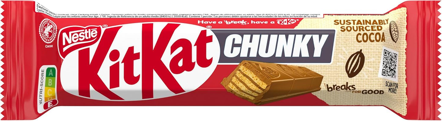 Kitkat Chunky Milk Chocolate Bar 40g x 24 Pcs
