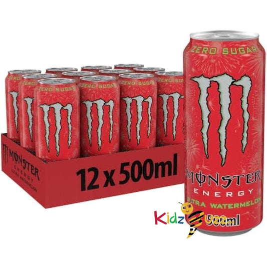 Monster Energy Drink 12x500ml ( Ultra Watermelon)