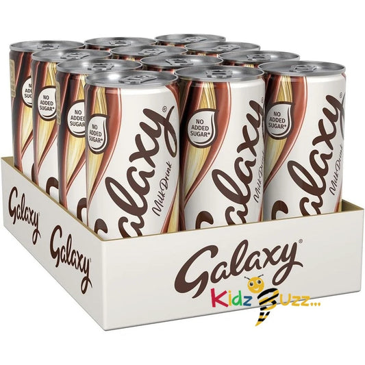 Galaxy Milk Chocolate Ready To Drink Can, 250ml (Pack of 12)