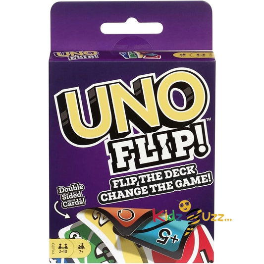 Mattel Games UNO FLIP! Family Card Game