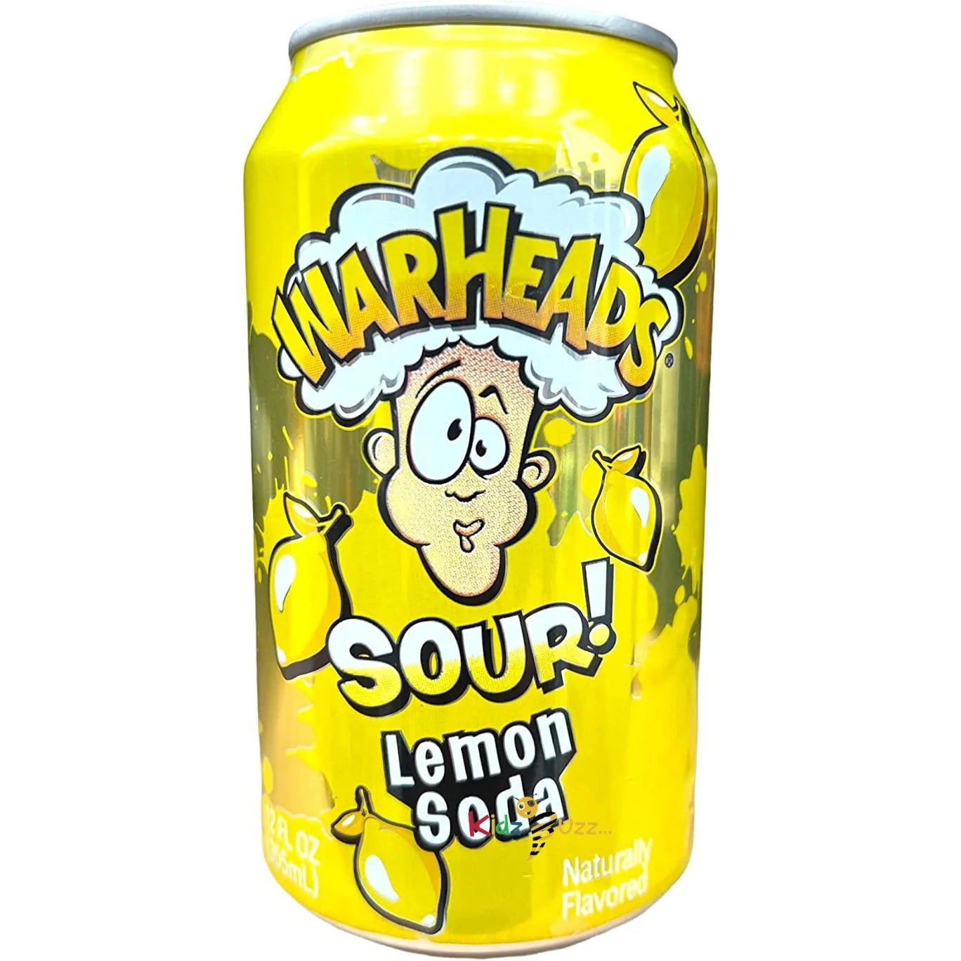 Warheads sour lemon sode 12x355ml