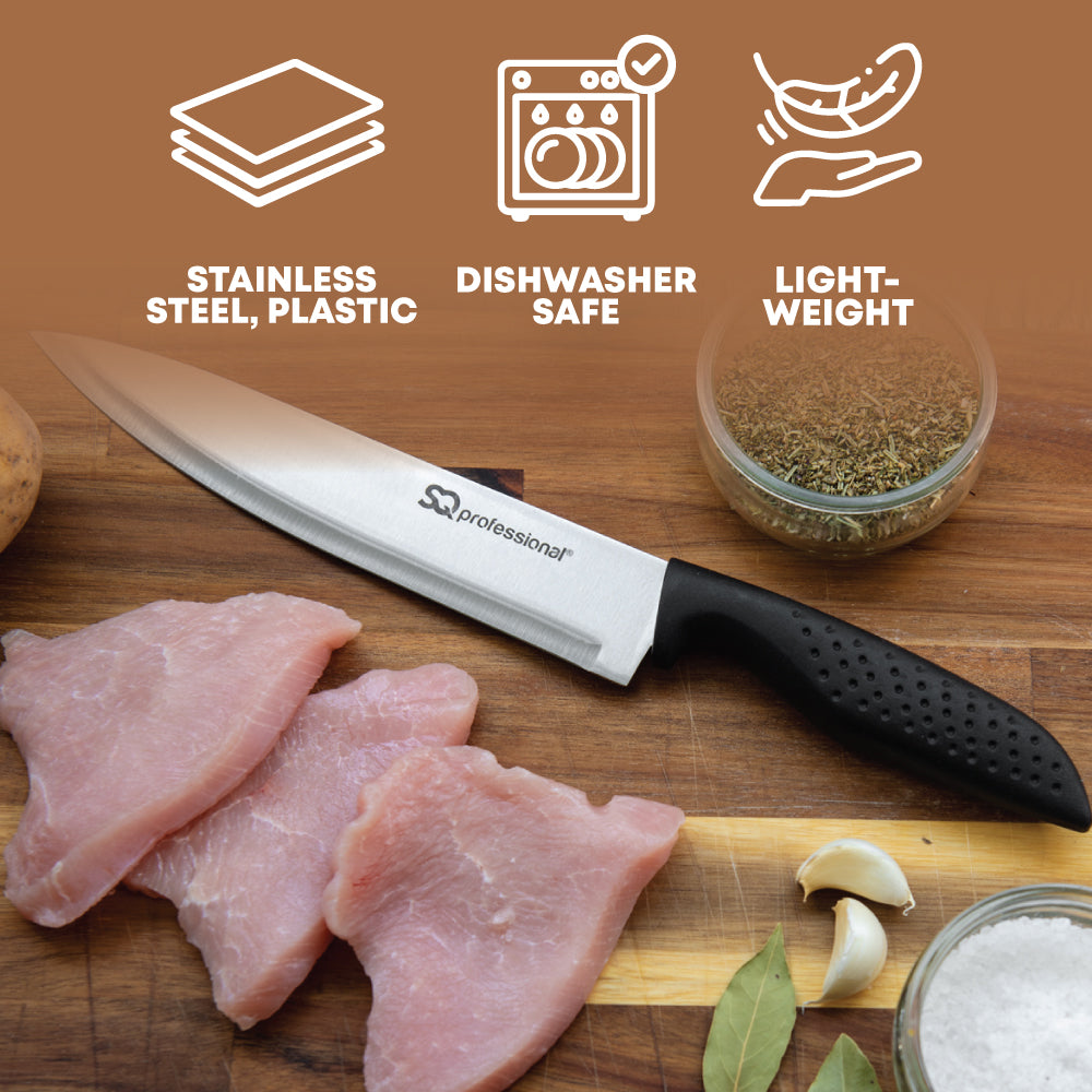 8" Chef knife With Stainless Steel Blade