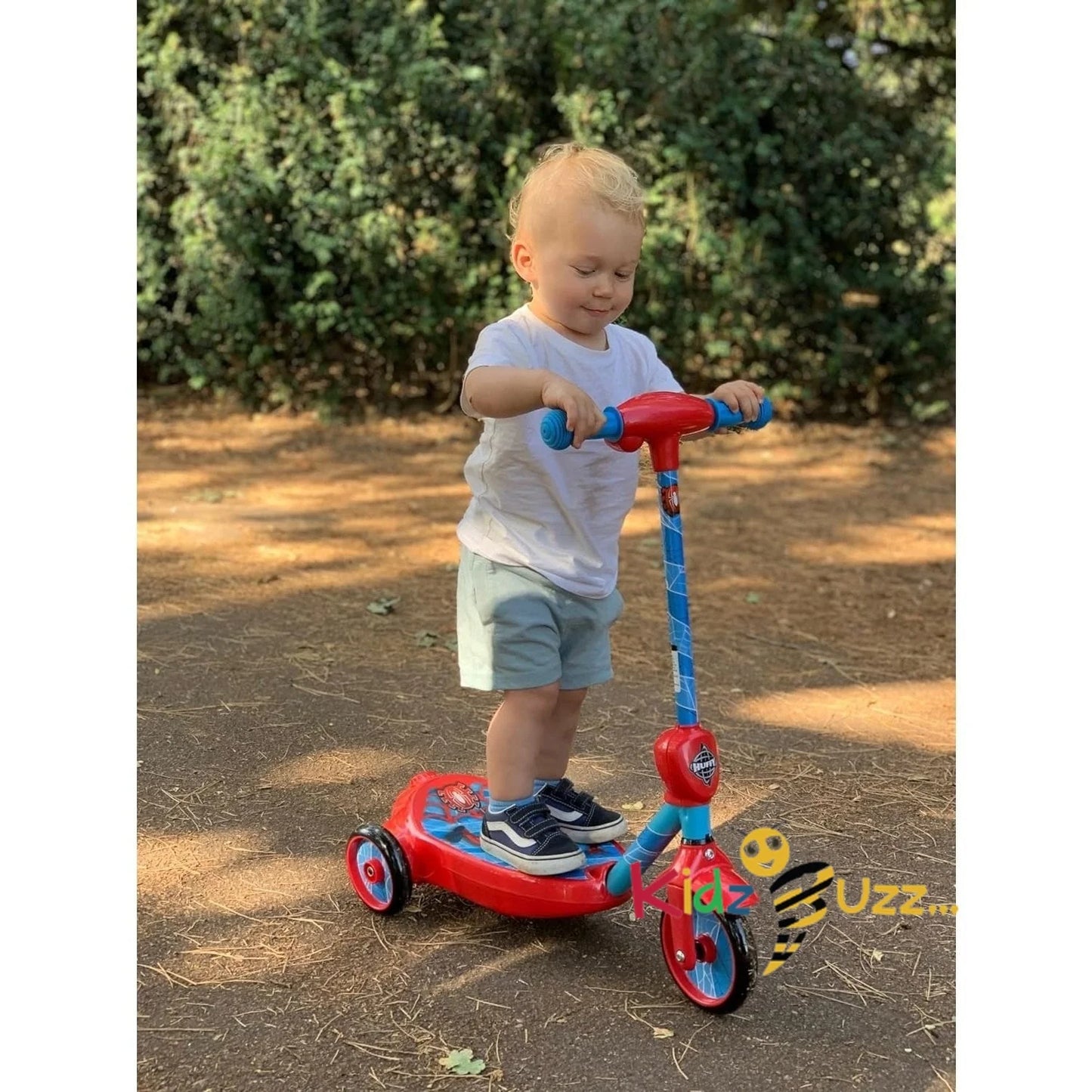 Huffy Marvel Spiderman Bubble Electric Scooter For Kids 3-5 Years