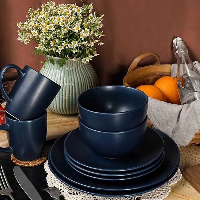 16pcs Navy Dinner Set