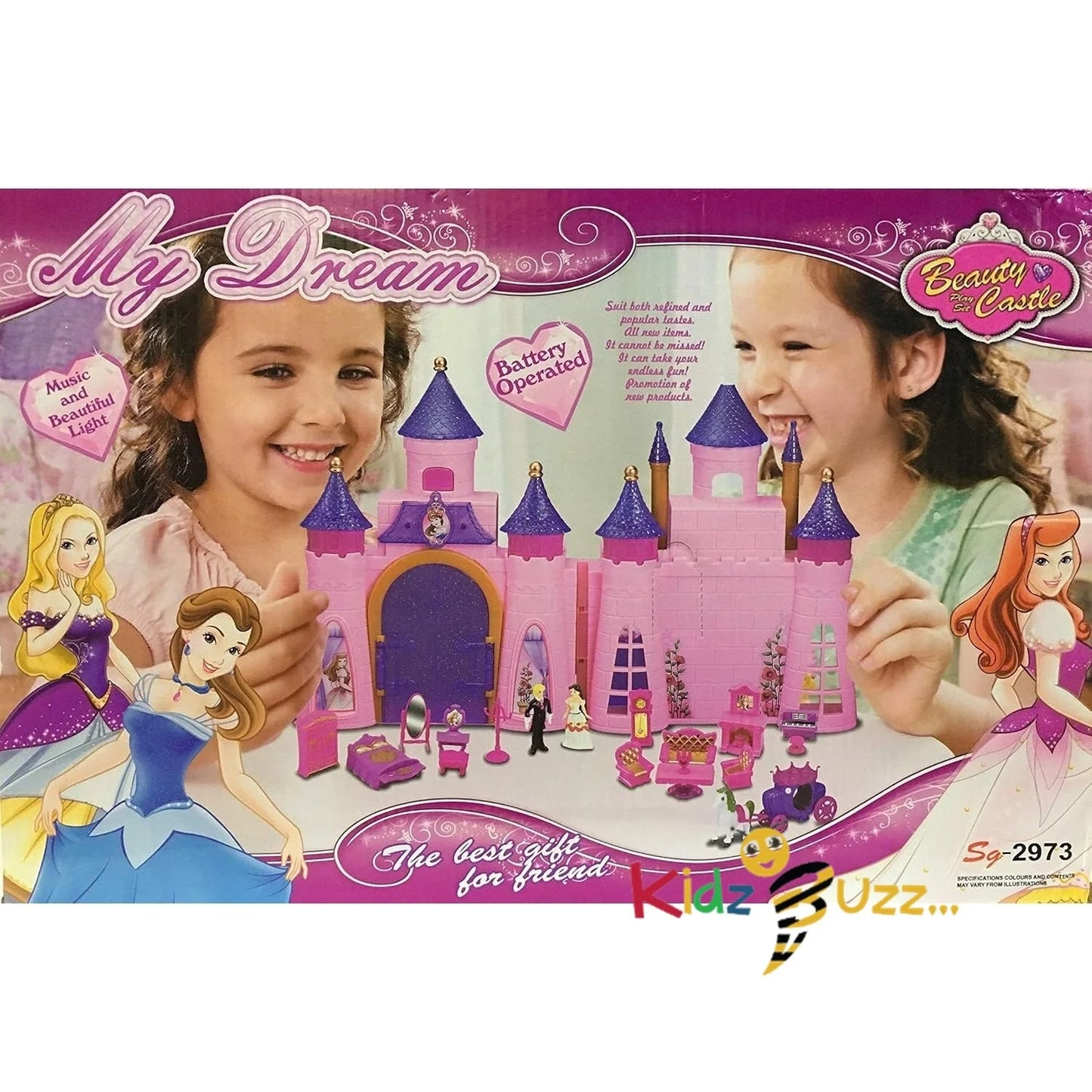 My Dream Beauty Castle Play Set For Kids
