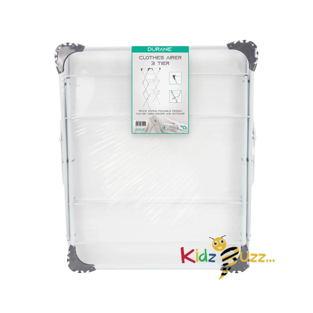 Clothes Airer White 63x26.5x29.5cm