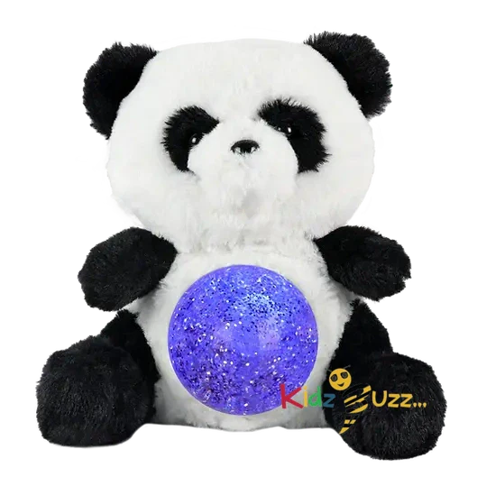 Panda With Light Soft Toy Magic Belly Bear
