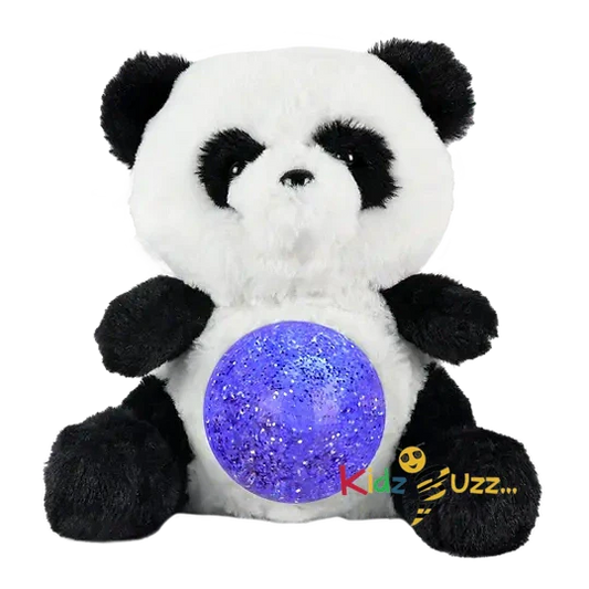 Panda With Light Soft Toy Magic Belly Bear