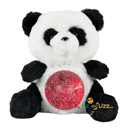 Panda With Light Soft Toy Magic Belly Bear