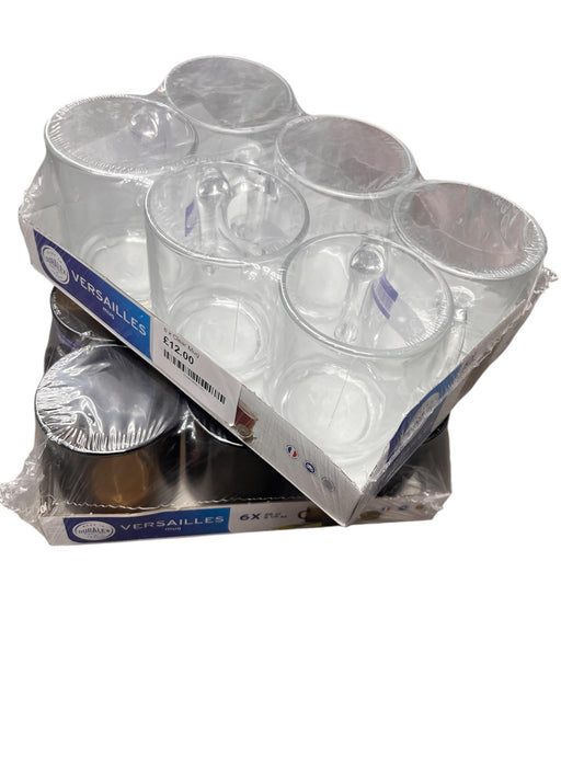 Clear Tea Mug , Set Of 6