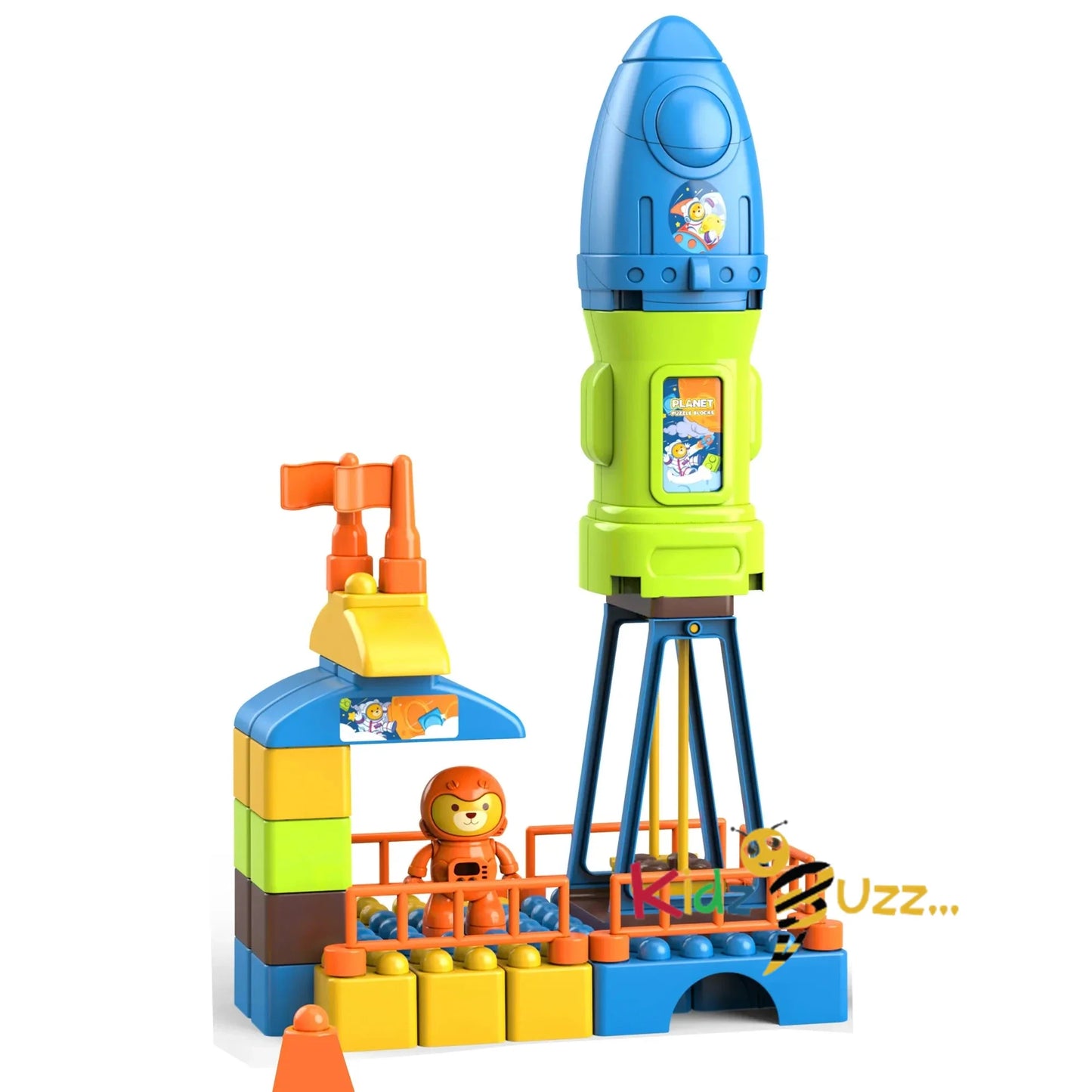 44pcs Building Rocket Block Toys Space Block Kids
