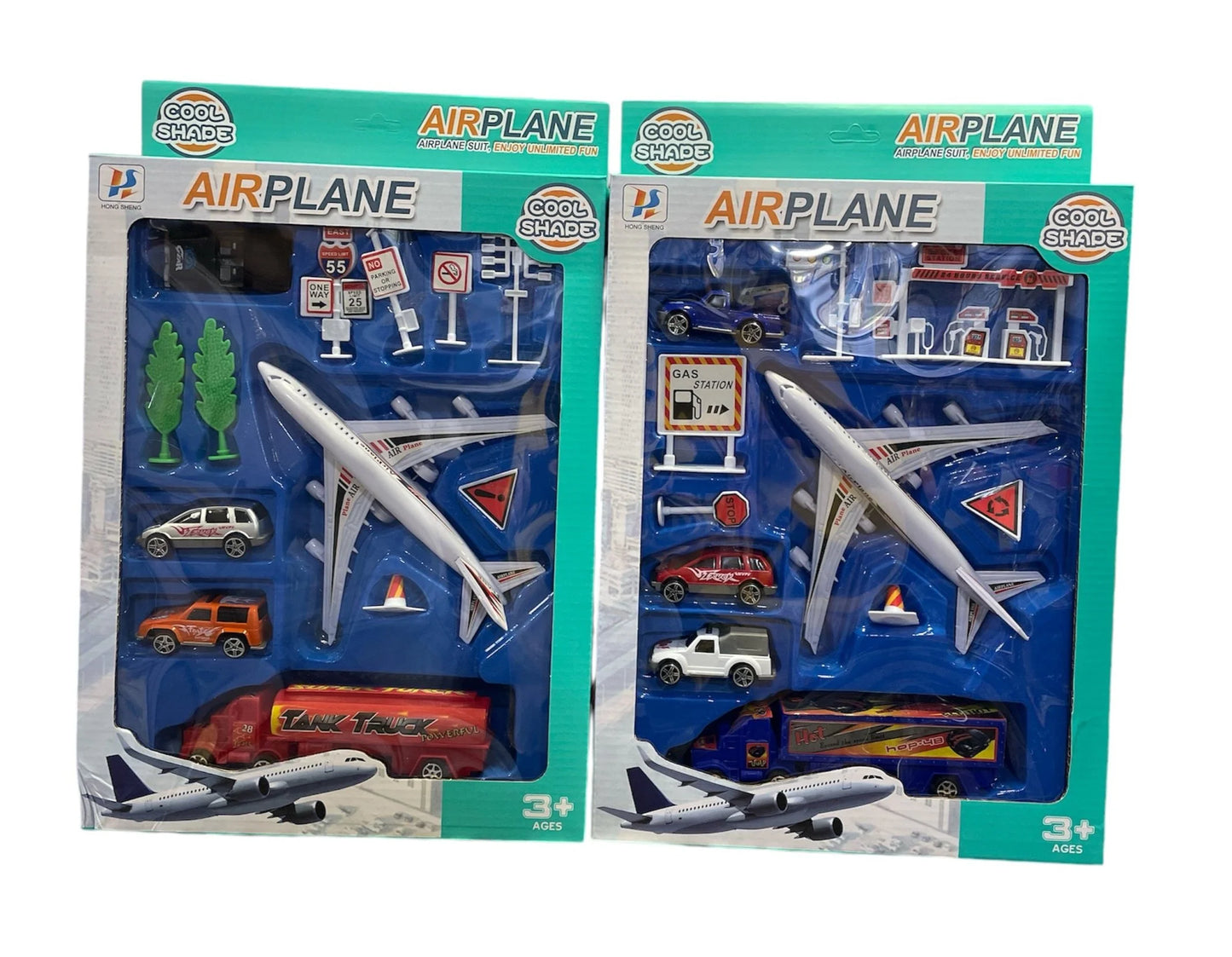 Small Airplane Set Toy- Learning Play Set