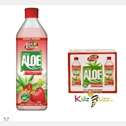 Just Drink Aloe Vera Strawberry 1.5Ltr (Pack of 6)