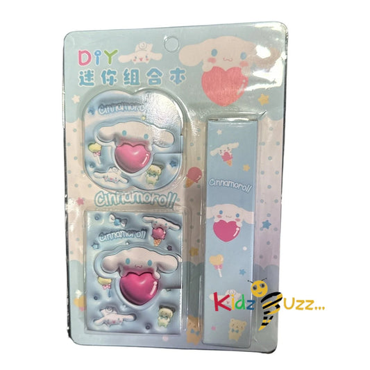 Cinnamoroll Diary IND- MIni Diary (Pack of 3)