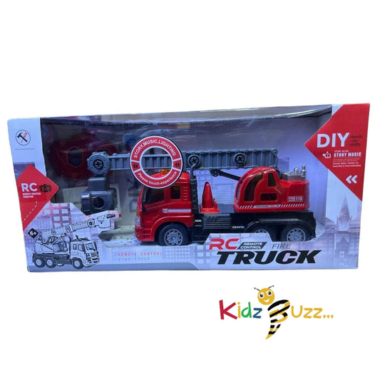 R/C Fire truck Toy Set For Kids 858502