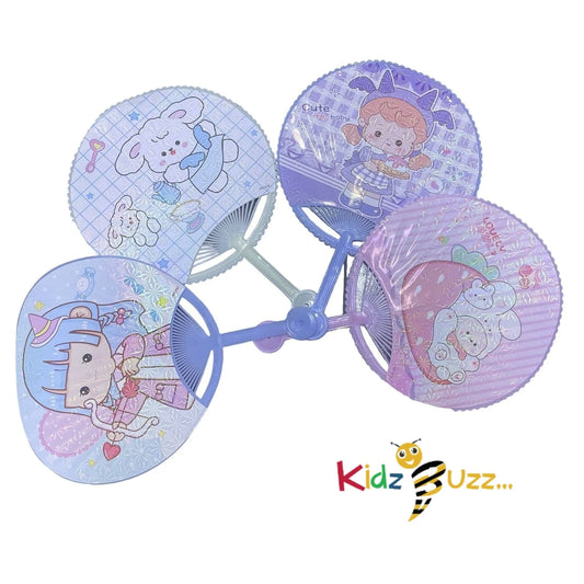 Round Hand Fan - Suitable For Summer Traveling Hand Fan