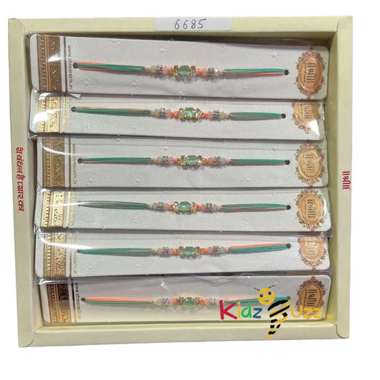 Shree Rakhi 6685- NEW Elegant Rakhi For Raksha Bandhan