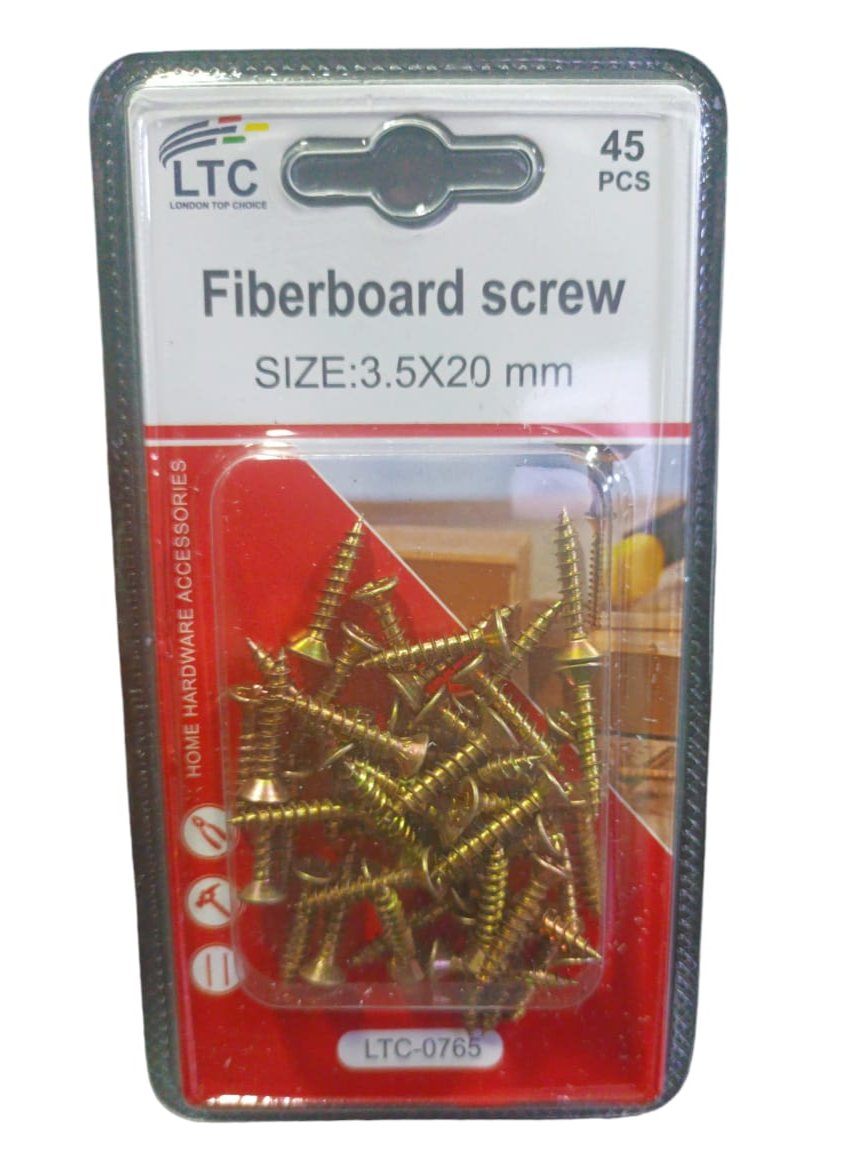 3 X 45Pcs Fireboard Screw 3.5 x 20mm