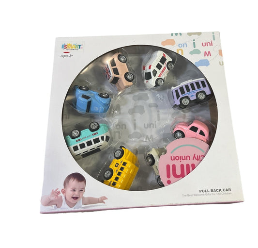 Plain Mini City Union - Pull Back Car Toy