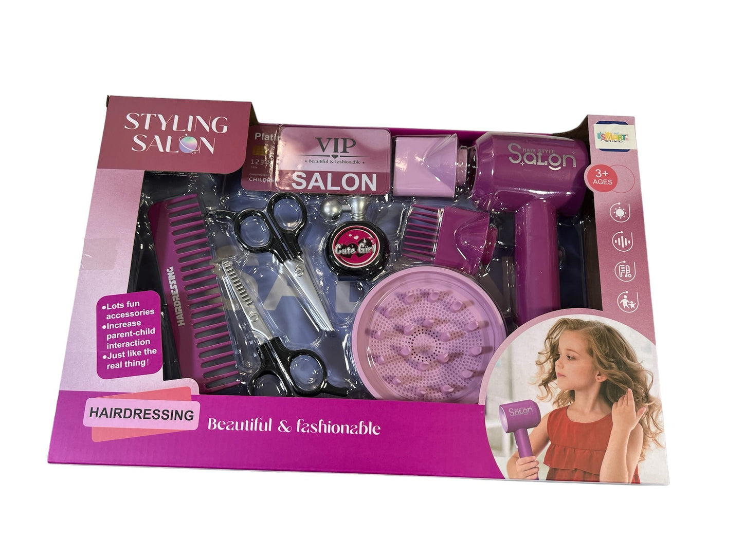 VIP Hair Salon Set - Pretend Play Set
