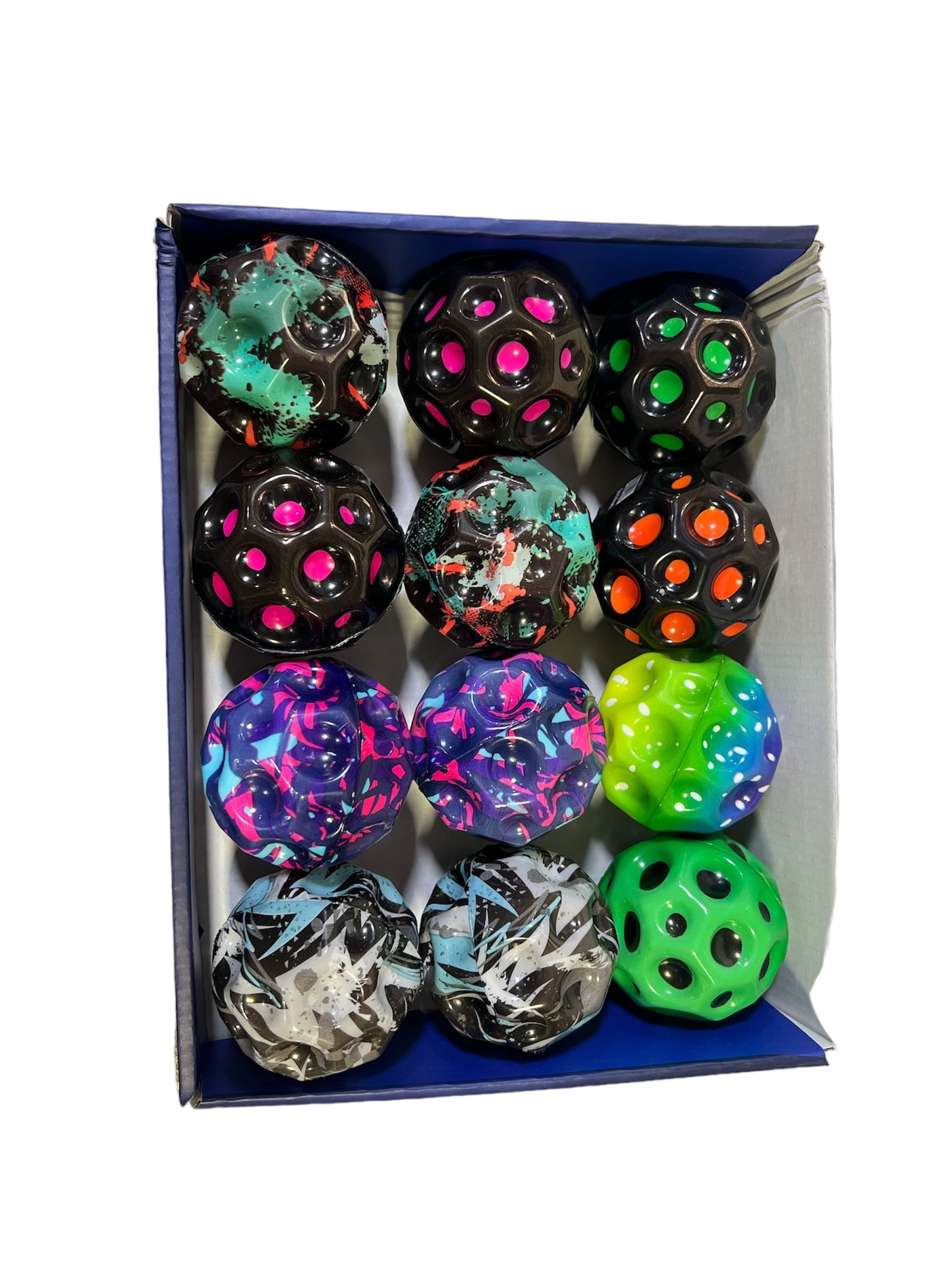 Space Ball Bouncing, Moon Bouncing Ball For Kids (Pack of 3)