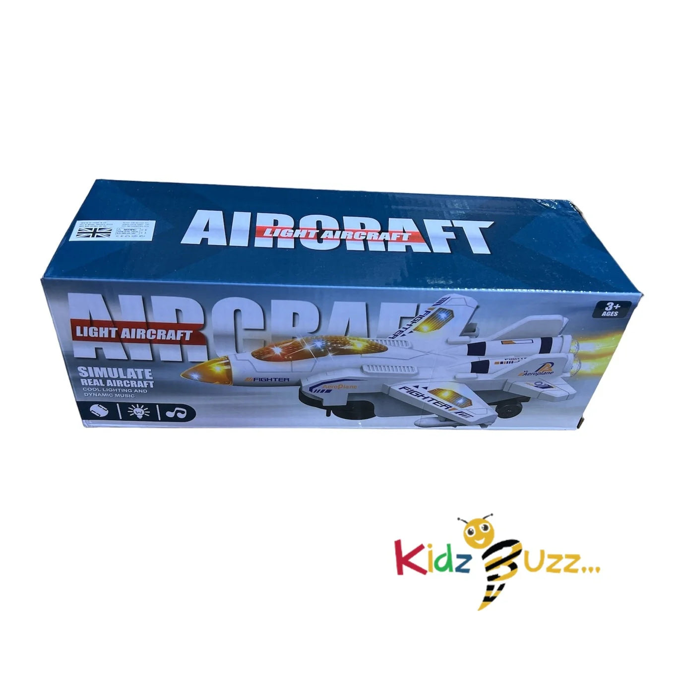 Airplane Model Plane Toy- Interactive Musical Light Aircraft Toy