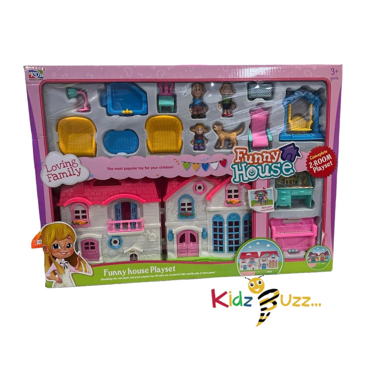 Toy Doll House - Funny House Play Set