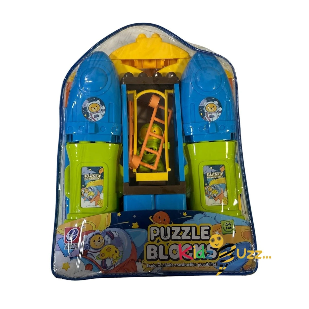 44pcs Building Rocket Block Toys Space Block Kids