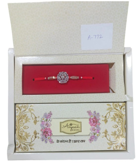 Avyaan Rakhi A772 -Beautiful Designer Raksha Bandhan Rakhi Gift