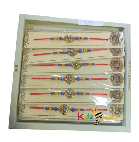 Shree Rakhi 7447Y-Rakhi Thread,Raksha Bandha Gift for Your Brother