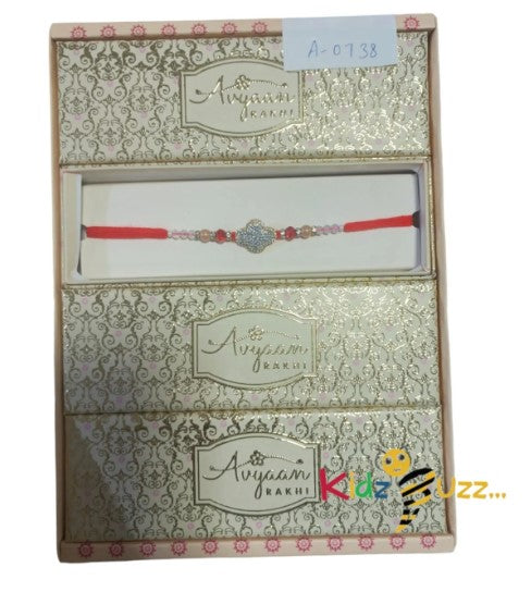 Avyaan Rakhi A0738 - New & Beautiful Rakhi For Hindu Festival