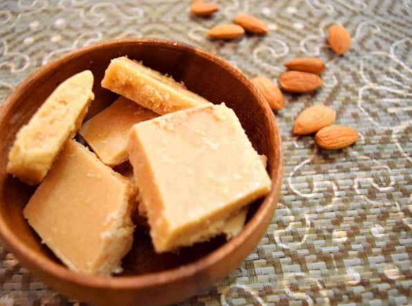 Festival Special Premium (Almond Barfi) Delicious Indian Traditional Sweets To Sweeten Up Your Celebration Best Gift For All Occasions Rakhi,Marriage,Diwali,Holi