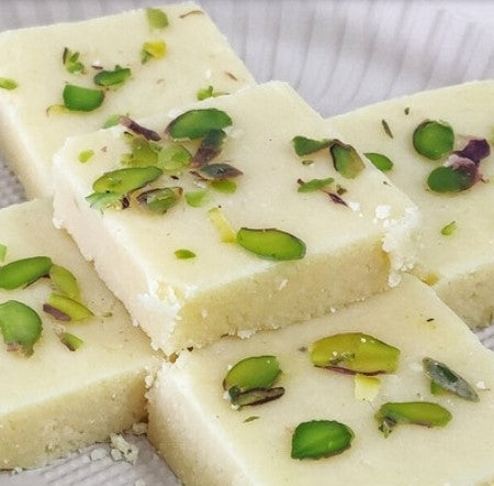 Festival Special Premium (Pista Burfi) Delicious Indian Traditional Sweets To Sweeten Up Your Celebration Best Gift For All Occasions Rakhi,Marriage,Diwali,Holi