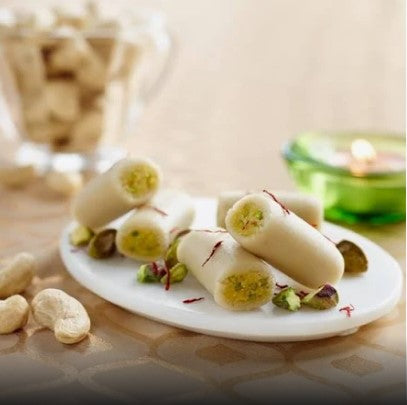 Festival Special Premium (Kaju Roll) Delicious Indian Traditional Sweets To Sweeten Up Your Celebration Best Gift For All Occasions Rakhi,Marriage,Diwali,Holi