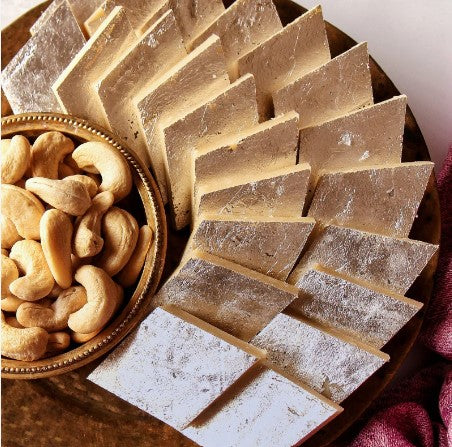 Festival Special Premium (Kaju Barfi) Delicious Indian Traditional Sweets To Sweeten Up Your Celebration Best Gift For All Occasions Rakhi,Marriage,Diwali,Holi