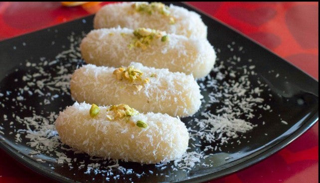 Festival Special Premium (White Chum Chum Coconut) Delicious Indian Traditional Sweets To Sweeten Up Your Celebration Best Gift For All Occasions Rakhi,Marriage,Diwali,Holi