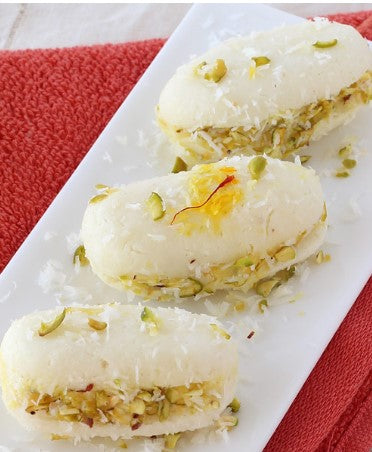 Festival Special Premium (White Chum Chum Coconut) Delicious Indian Traditional Sweets To Sweeten Up Your Celebration Best Gift For All Occasions Rakhi,Marriage,Diwali,Holi