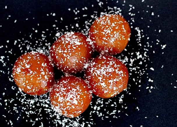 Festival Special Premium (Coconut Gulab Jamun) Delicious Indian Traditional Sweets To Sweeten Up Your Celebration Best Gift For All Occasions Rakhi,Marriage,Diwali,Holi