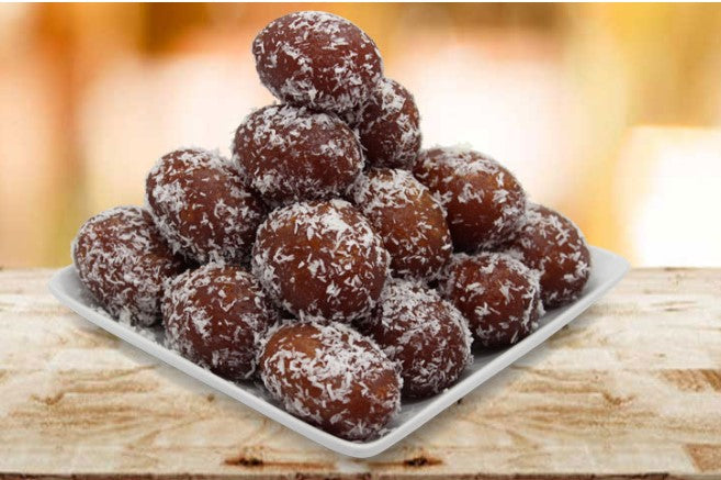 Festival Special Premium (Coconut Gulab Jamun) Delicious Indian Traditional Sweets To Sweeten Up Your Celebration Best Gift For All Occasions Rakhi,Marriage,Diwali,Holi