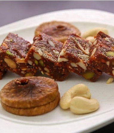 Festival Special Premium (Anjeer Barfi with Dry Fruits) Delicious Indian Traditional Sweets To Sweeten Up Your Celebration Best Gift For All Occasions Rakhi,Marriage,Diwali,Holi