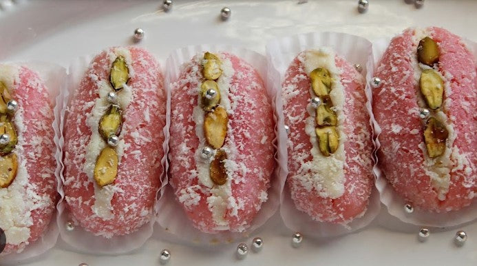 Festival Special Premium (Pink Chum Chum) Delicious Indian Traditional Sweets To Sweeten Up Your Celebration Best Gift For All Occasions Rakhi,Marriage,Diwali,Holi