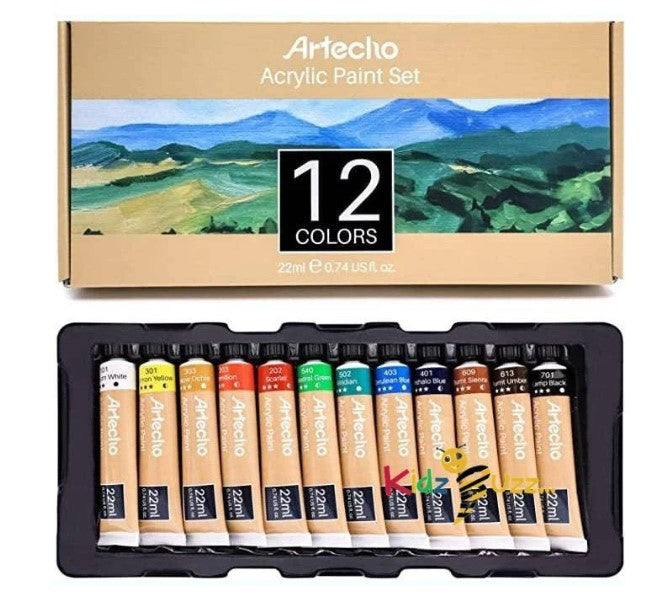 Artist Acrylic Paint 12PCS