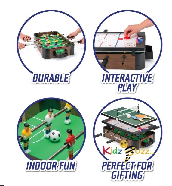 20' 3 in 1 Table, Multi Game Table Set