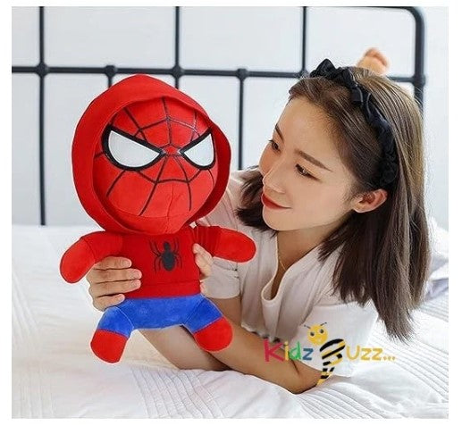 50cm Spiderman With Cap Soft Toy- Soft , Cuddly Plush Toy